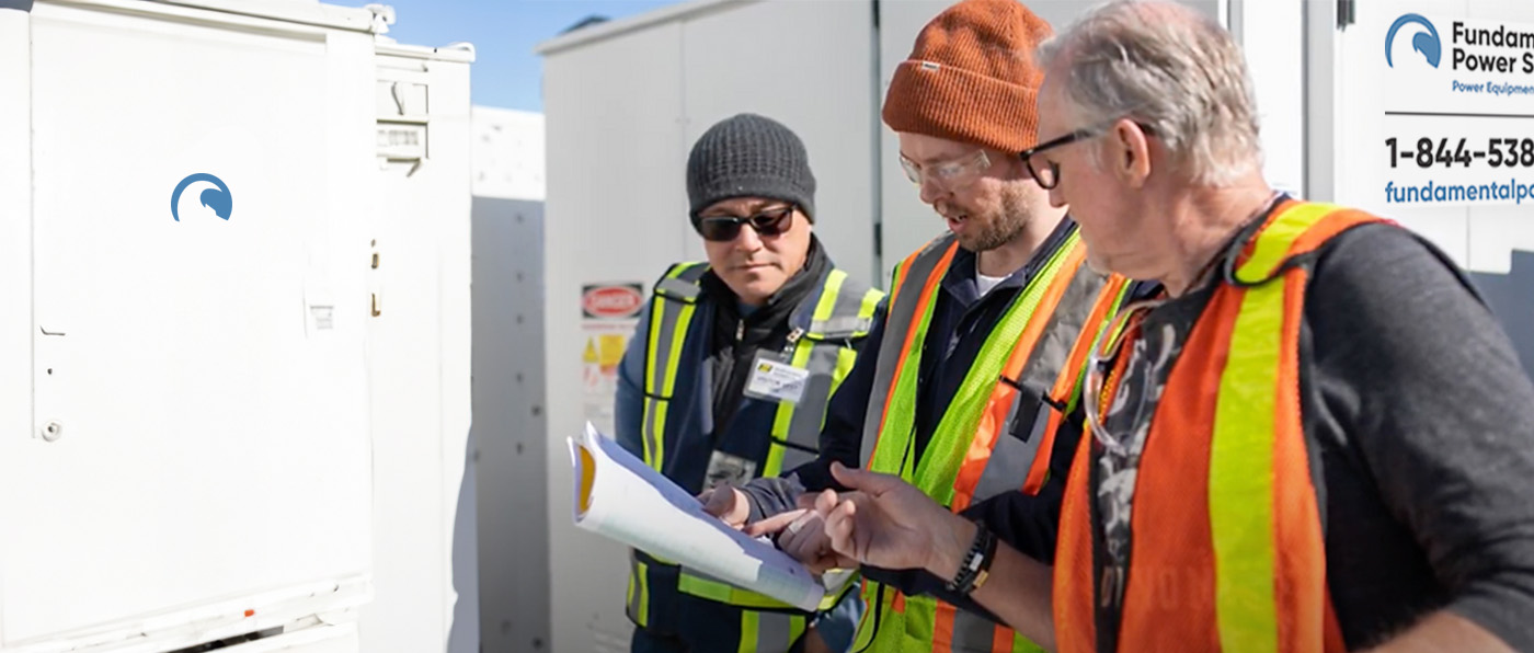 Fundamental Power Solutions experts on the job site